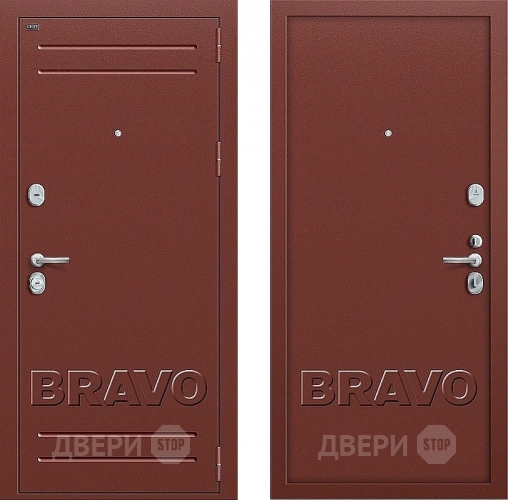 Входная металлическая Дверь Groff Т1-210 Антик Медь
