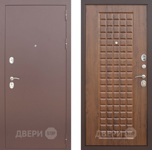 Входная металлическая Дверь Снедо Титан Винорит Грецкий орех 3К