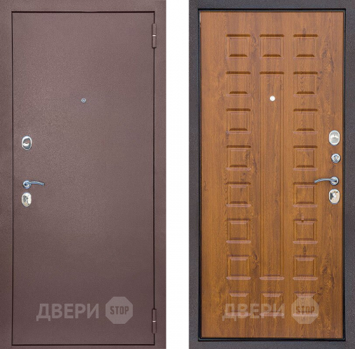 Входная металлическая Дверь Снедо Патриот РФ Золотой Дуб