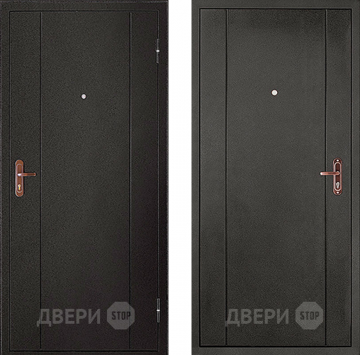 Входная металлическая Дверь Форпост Модель 51 Черный антик