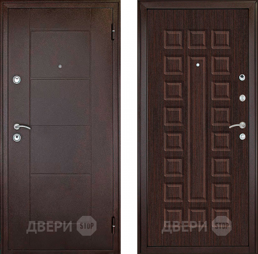 Входная металлическая Дверь Форпост Квадро Венге