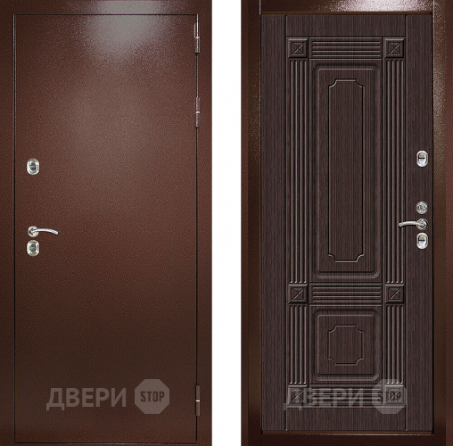 Входная металлическая Дверь (Дверной Континент) Термаль Ультра Венге