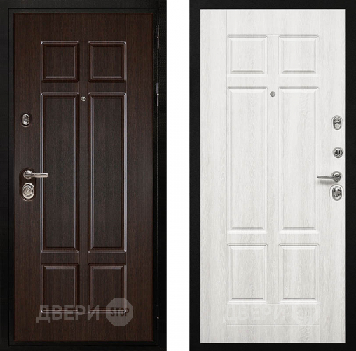 Входная металлическая Дверь Сударь (Дива) МД-30 Дуб филадельфия крем