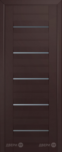 Межкомнатная дверь ProfilDoors 48U темно-коричневый (графит)