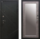 Входная металлическая Дверь Ратибор Эстет 3К с зеркалом Бетон светлый