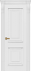 Межкомнатная дверь Диана ПГ белая эмаль