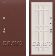 Дверь Bravo Оптим Старт Белёный Дуб 860х2050 мм
