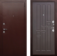 Дверь Цитадель Гарда 8мм Венге 960х2050 мм