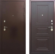Дверь Шелтер (SHELTER) Трио Орех премиум 960х2050 мм