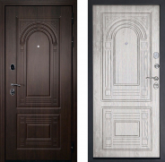 Дверь (Дверной Континент) Флоренция Беленый дуб 960х2050 мм