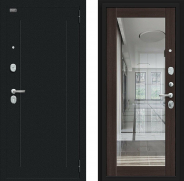 Дверь Bravo Флэш Букле черное/Wenge Veralinga 960х2050 мм