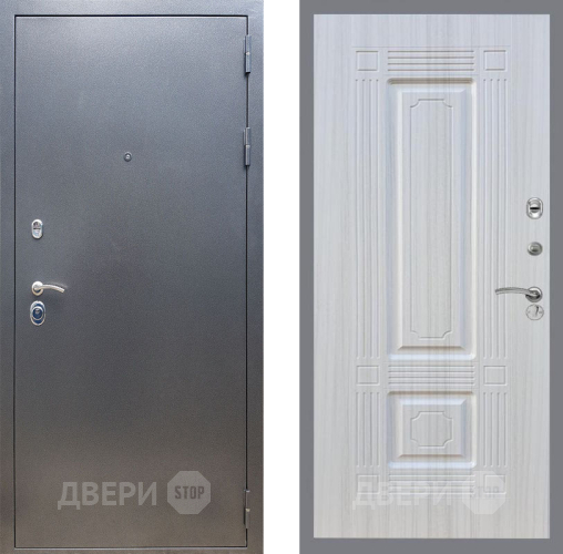 Входная металлическая Дверь Рекс (REX) 11 FL-2 Сандал белый