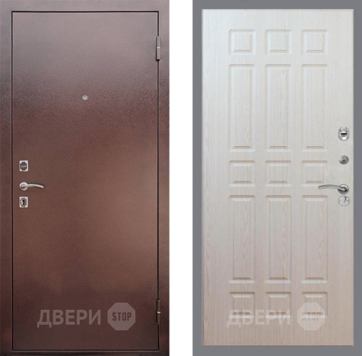Входная металлическая Дверь Рекс (REX) 1 FL-33 Беленый дуб