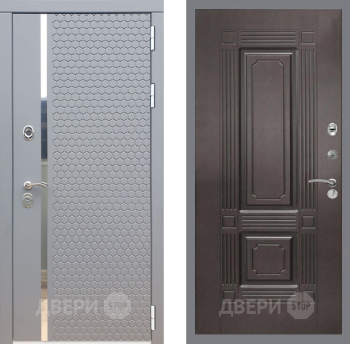 Входная металлическая Дверь Рекс (REX) 24 FL-2 Венге