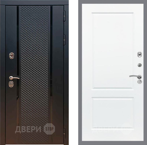 Входная металлическая Дверь Рекс (REX) 25 FL-117 Силк Сноу