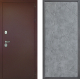 Входная металлическая Дверь Дверной континент Рубикон Медь Дизайн ФЛ-655 Бетон серый