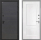 Входная металлическая Дверь Интекрон (INTECRON) Профит Black Эковенге КВ-2 Белый матовый