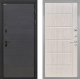 Входная металлическая Дверь Интекрон (INTECRON) Профит Black Эковенге ФЛ-102 Сосна белая