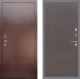 Входная металлическая Дверь Рекс (REX) 1 GL венге поперечный