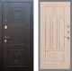 Входная металлическая Дверь Рекс (REX) 10 FL-58 Беленый дуб