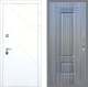 Входная металлическая Дверь Рекс (REX) 13 Силк Сноу FL-2 Сандал грей