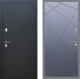 Входная металлическая Дверь Рекс (REX) 5 Черный Муар FL-291 Силк титан