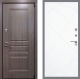 Входная металлическая Дверь Рекс (REX) Премиум-S FL-291 Силк Сноу