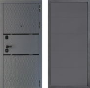 Дверь Дверной континент Диамант Дизайн ФЛ-649 Графит софт 960х2050 мм