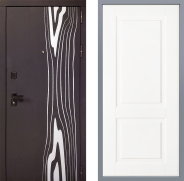 Дверь Заводские двери Леванте Доррен Белый софт 960х2050 мм