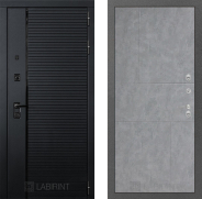 Дверь Лабиринт (LABIRINT) Piano 21 Бетон светлый 960х2050 мм