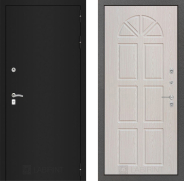Дверь Лабиринт (LABIRINT) Classic шагрень черная 15 VINORIT Алмон 25 960х2050 мм