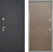Дверь Интекрон (INTECRON) Гектор Гладкая шпон Венге коричневый 860х2050 мм