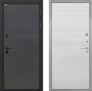 Дверь Интекрон (INTECRON) Профит Black Эковенге ФЛ-316 Белый ясень 960х2050 мм