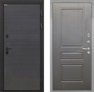 Дверь Интекрон (INTECRON) Профит Black Эковенге ФЛ-243 Графит вуд дуб 960х2050 мм
